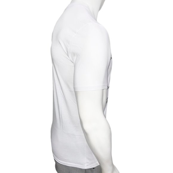 NWT CALVIN KLEIN MSRP 54.99 MEN'S WHITE CREW NECK SHORT SLEEVE T-SHIRT S M L XL - Picture 3 of 6